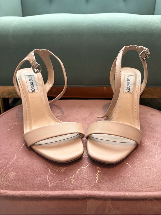 Steve Madden Shoes - Steve Madden Blush Ankle-Strap Heels
